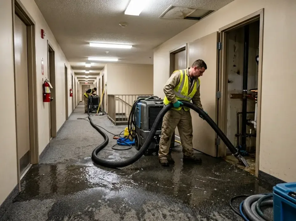 multi-unit-apartment-hallway-f-005 — frequently asked questions, Emergency Burst Pipe Water Extraction & Removal in Colfax,…
